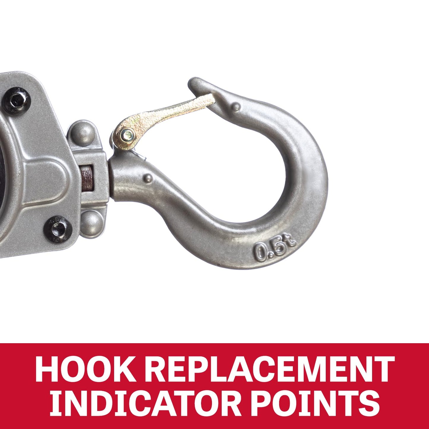 JET 1/2-Ton Mini-Puller Lever Hoist, 10' Lift (Model JLP-050A-10)