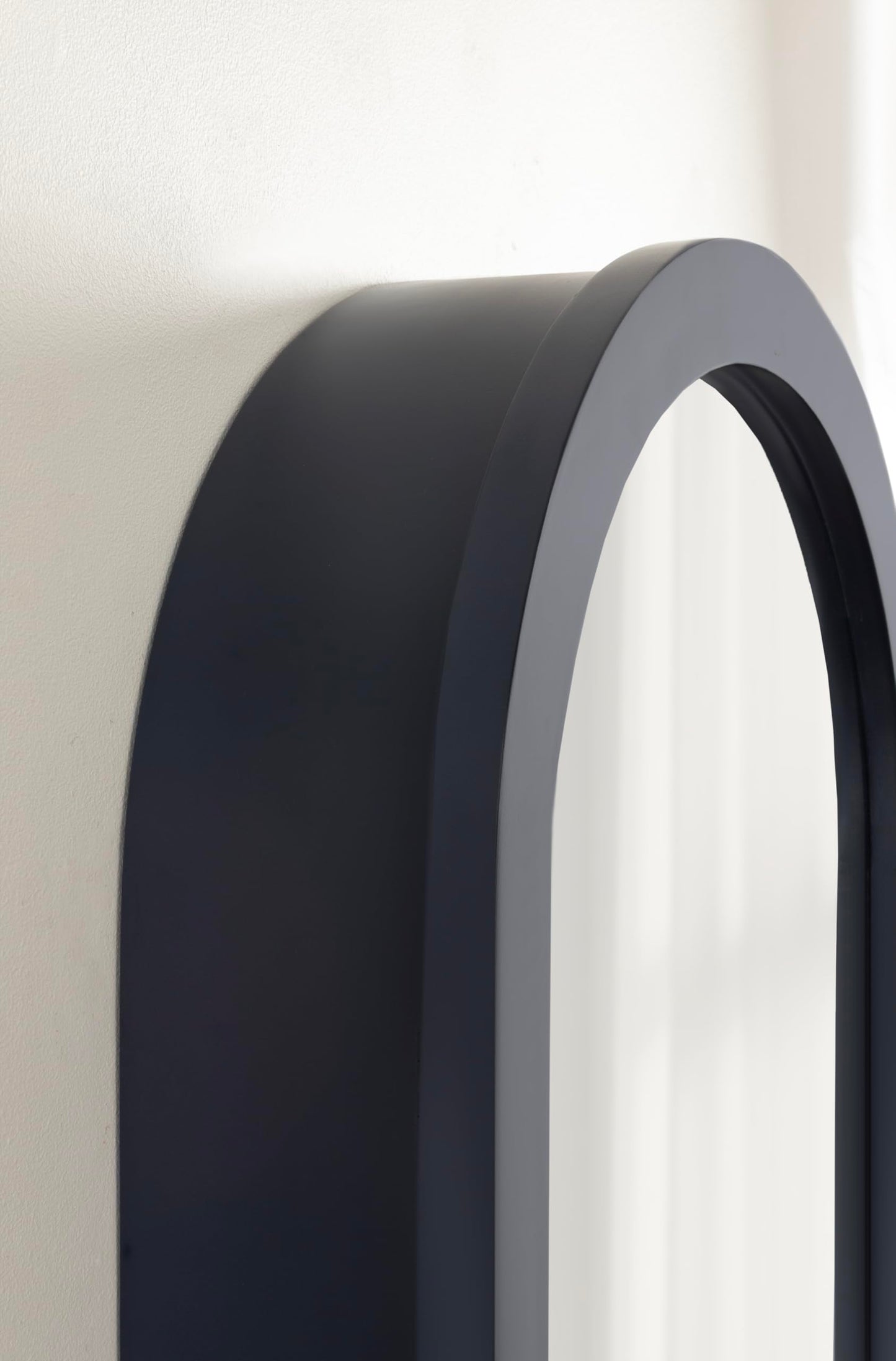 Kate and Laurel Arcott Modern Arched Bathroom Cabinet with Mirror, 20 x 6 x 30, Navy Blue, Coastal Wooden Bathroom Mirror with Storage for Bath Medicine Cabinet or Over-the-Toilet Storage Option