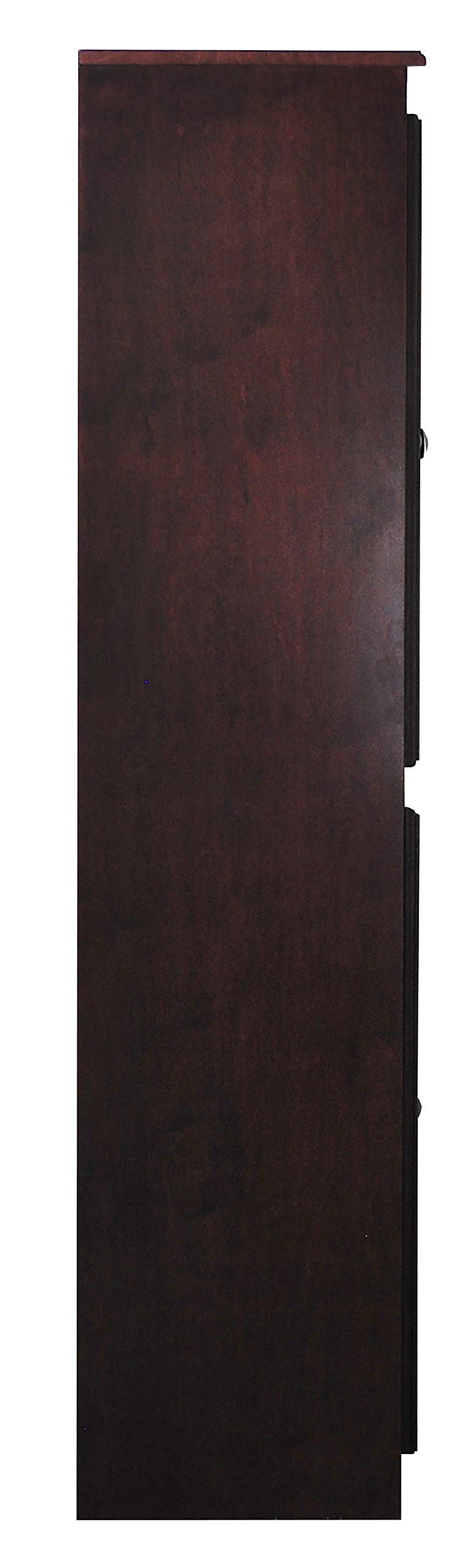Concepts In Wood Storage Cabinet - Adjustable Shelves - 30 x 72 (Cherry)