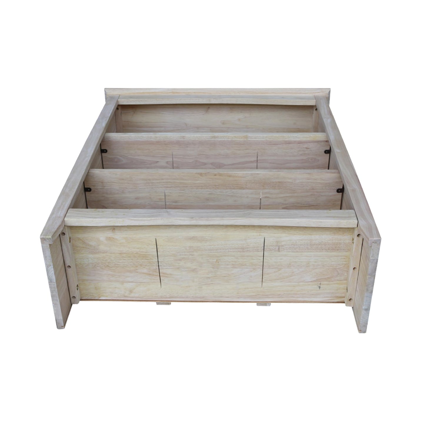 International Concepts Shaker Kids Bookcase, 36-Inch High, Solid Parawood, Unfinished