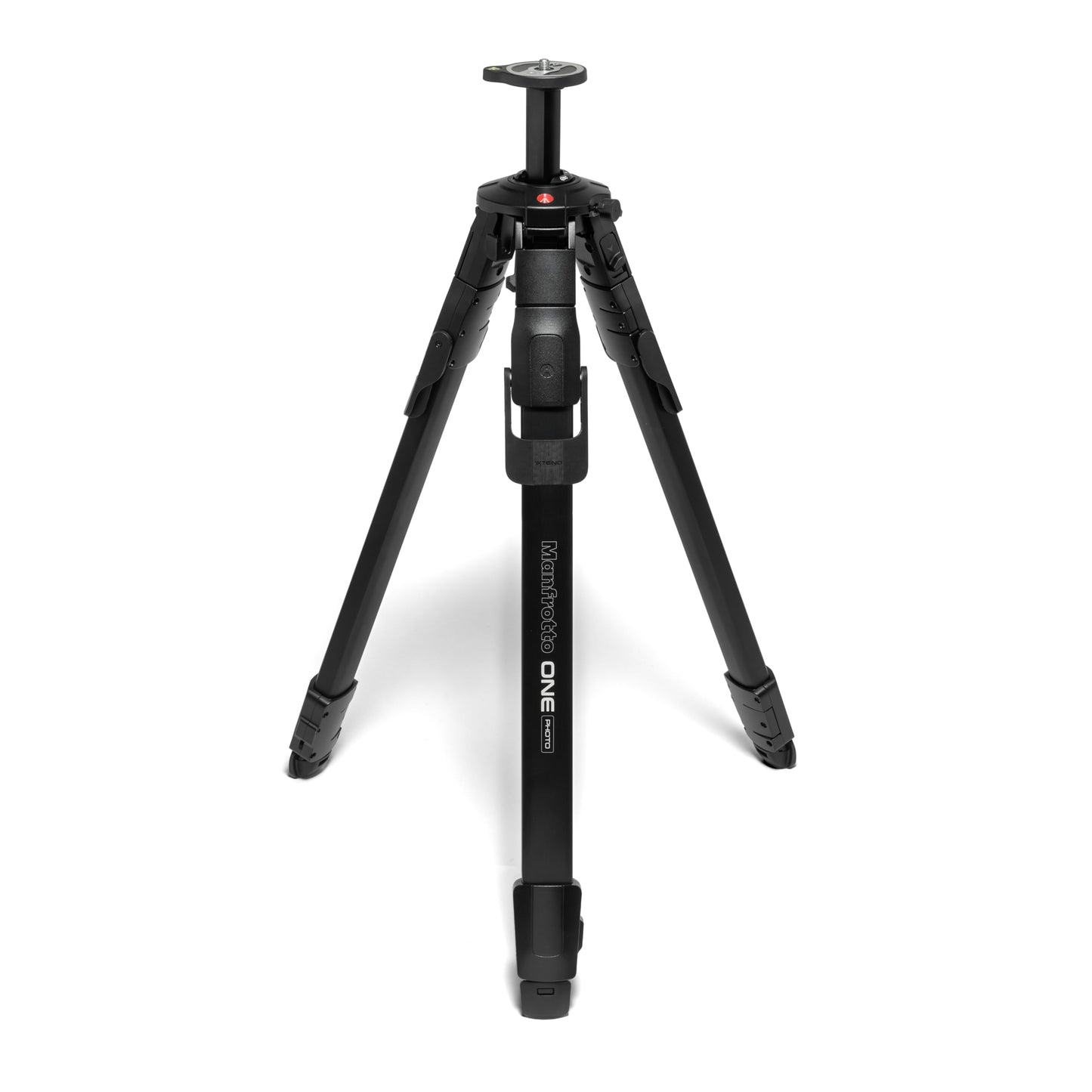 Manfrotto ONE Photo, Aluminum Tripod, 26.4 lbs Load, 90° Horizontal Column, XTEND Legs Fast Setup, Sliding Center Column, Modular Feet, Professional Photo Tripod for DSLR & Mirrorless Cameras