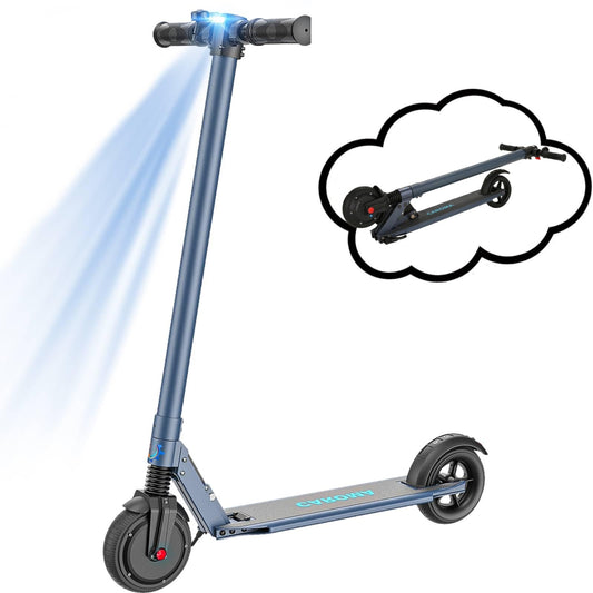 Caroma Electric Scooter Adults, Peak 450W Motor, Speed Control Scooter with Smart Big LED Display Max 16 MPH, 21 Miles Range, Lightweight Foldable E-Scooter