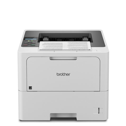 Brother HLL6210DW Business Monochrome Laser Printer with Large Paper Capacity, Wireless and Gigabit Ethernet Networking, Advanced Security Features and Mobile Printing (Renewed Premium)