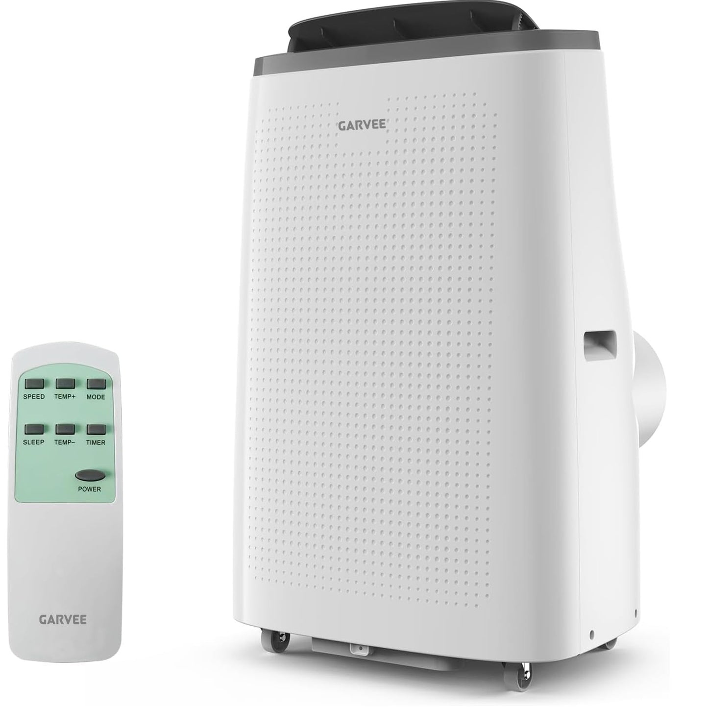 14,000 BTU Portable Air Conditioner (Portable AC Unit), 4-in-1 Cooling Heating Dehumidifier & Fan, with Remote Control, 24H Timer, 3 Fan Speeds, Auto Swing & Window Kit for Spaces Up to 750 Sq. Ft