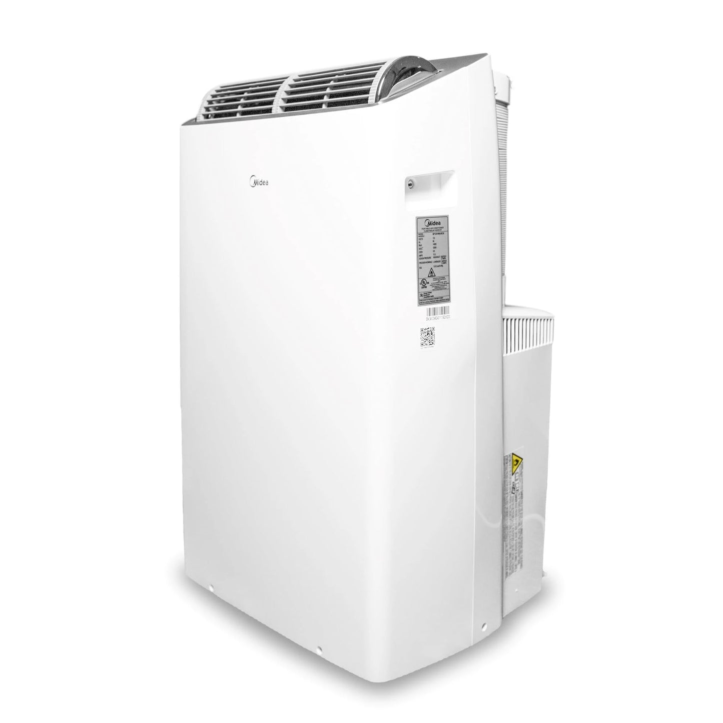 Midea Duo 14,000 BTU(12,000 BTU SACC) High Efficiency Inverter, Quiet Portable Air Conditioner, Cools up to 550 Sq.Ft., Works with Alexa/Google Assistant, Includes Remote Control&Window Kit (Renewed)