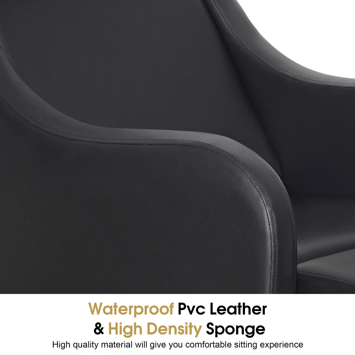 BarberPub Backwash Shampoo Station Chair with Legrest, UPC Ceramic Shampoo Bowl and Chair Set for Home Salon, Barbershop 9089 (Black)