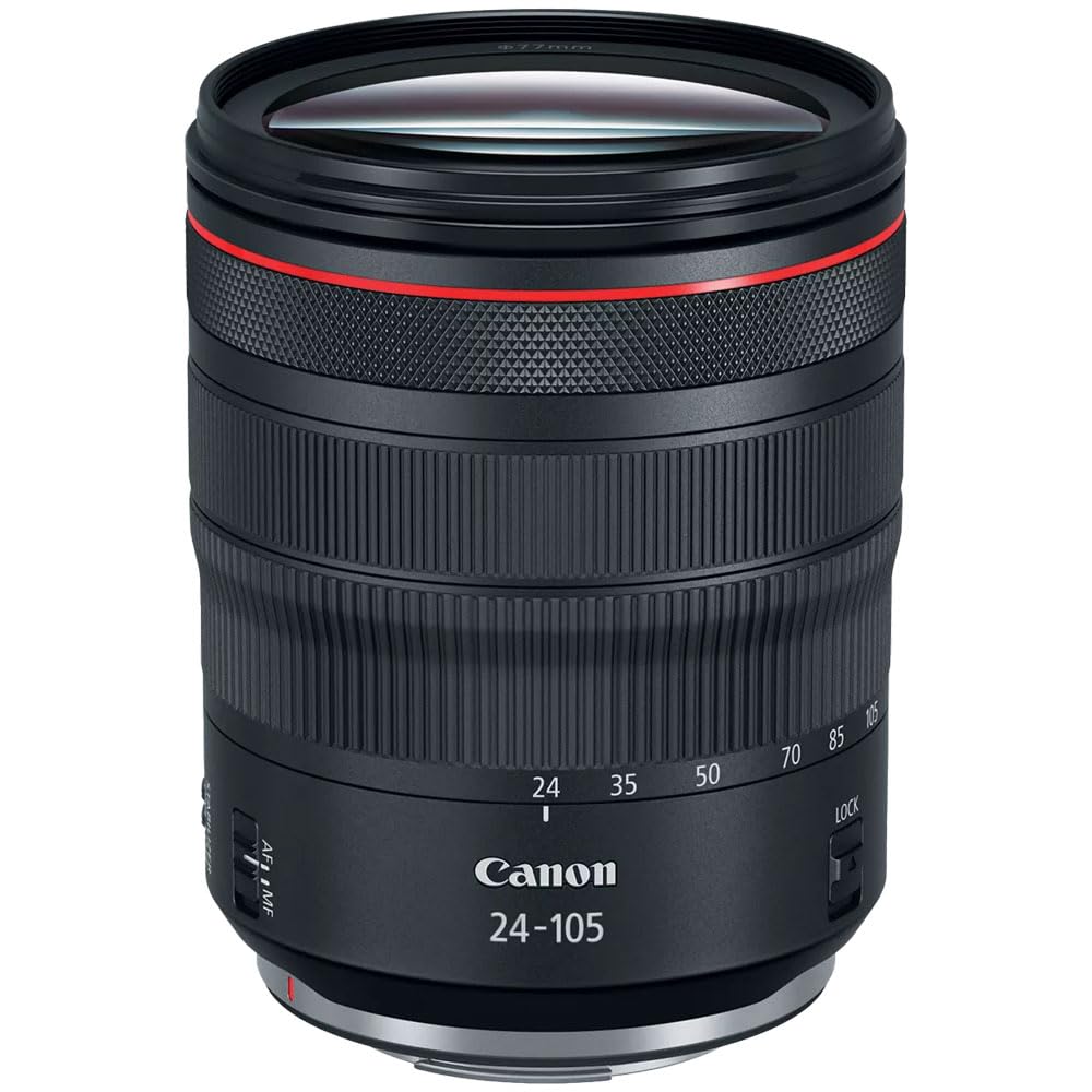 Canon R6 Mark II Full-Frame 24.2 MP Mirrorless Camera with 24-105mm USM Lens Kit Bundle w/Lexar Premium PRO Blue Series 64GB SDXC Memory Card + Deco Essentials Camera Bag + Corel Photo Video Suite