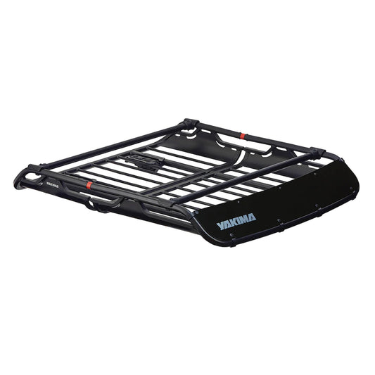 Yakima OffGrid Large Premium Cargo Basket Roof Rack with Quick Release Mounting System and Removable Fairing and Accessory Bars, Black