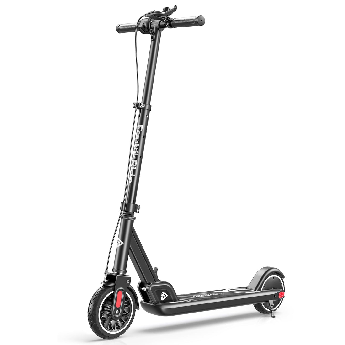 FanttikRide T9 Electric Scooter for Big Kids 6-14, 7/10/12 MPH, LED Battery Level, Height Adjustable and Foldable, Electric Scooter for Teenagers, Up to 40 mins, Black