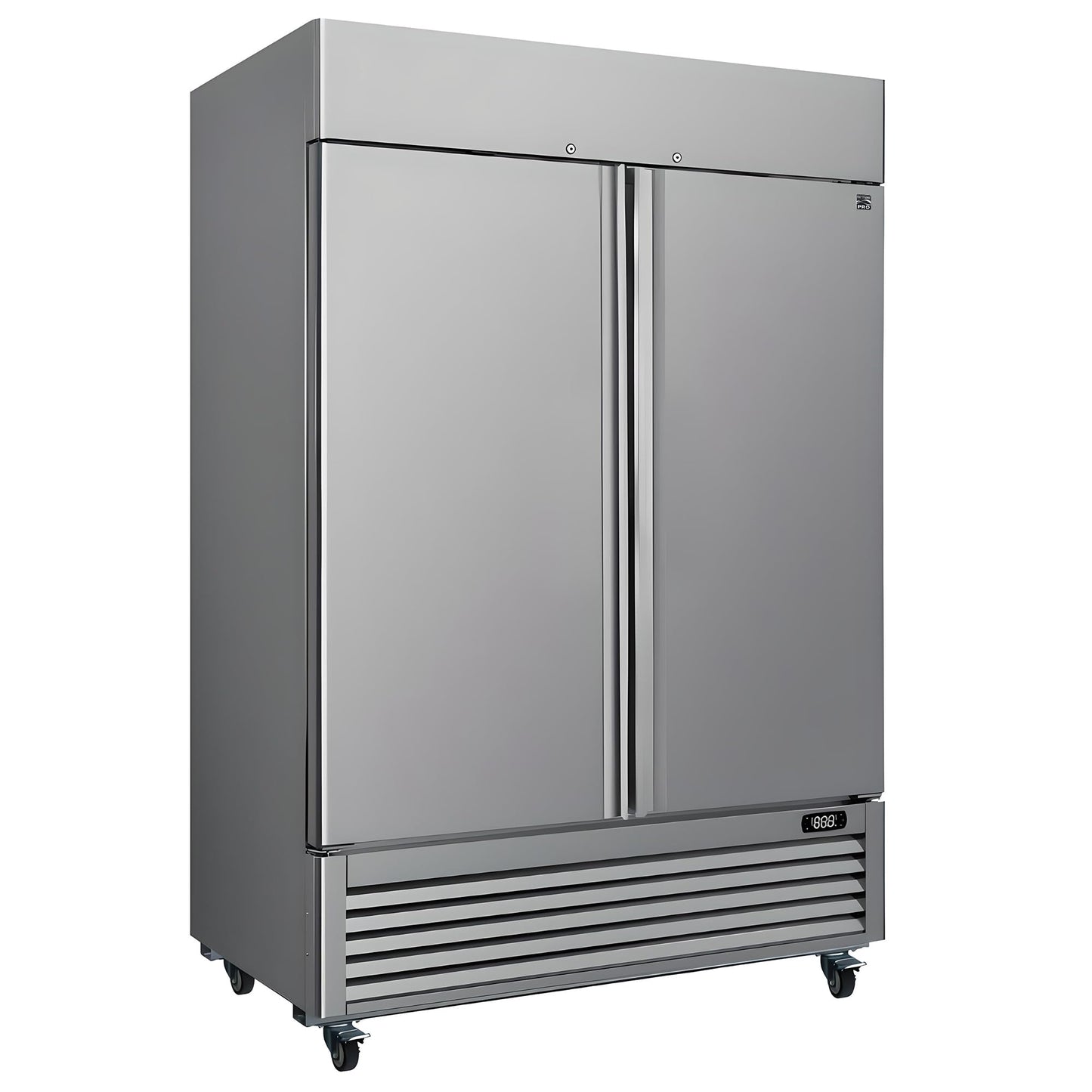 Kenmore Commercial Freezer – Upright Convertible Refrigerator, Frost Free, Congelador For Restaurant Industrial Use, Cafe, Shop, Reach-In Full-Size 49 Cu.ft Stainless Steel