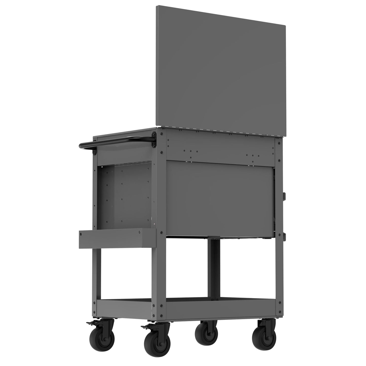 CRAFTSMAN Tool Chest with Wheels, Rolling Cart with Drawers, Power Outlets and USB Port, Steel Storage Tool Cabinet with 4 Drawers, Toolbox on Wheels, Supports up to 700 lbs, Grey (CMST98276GB)