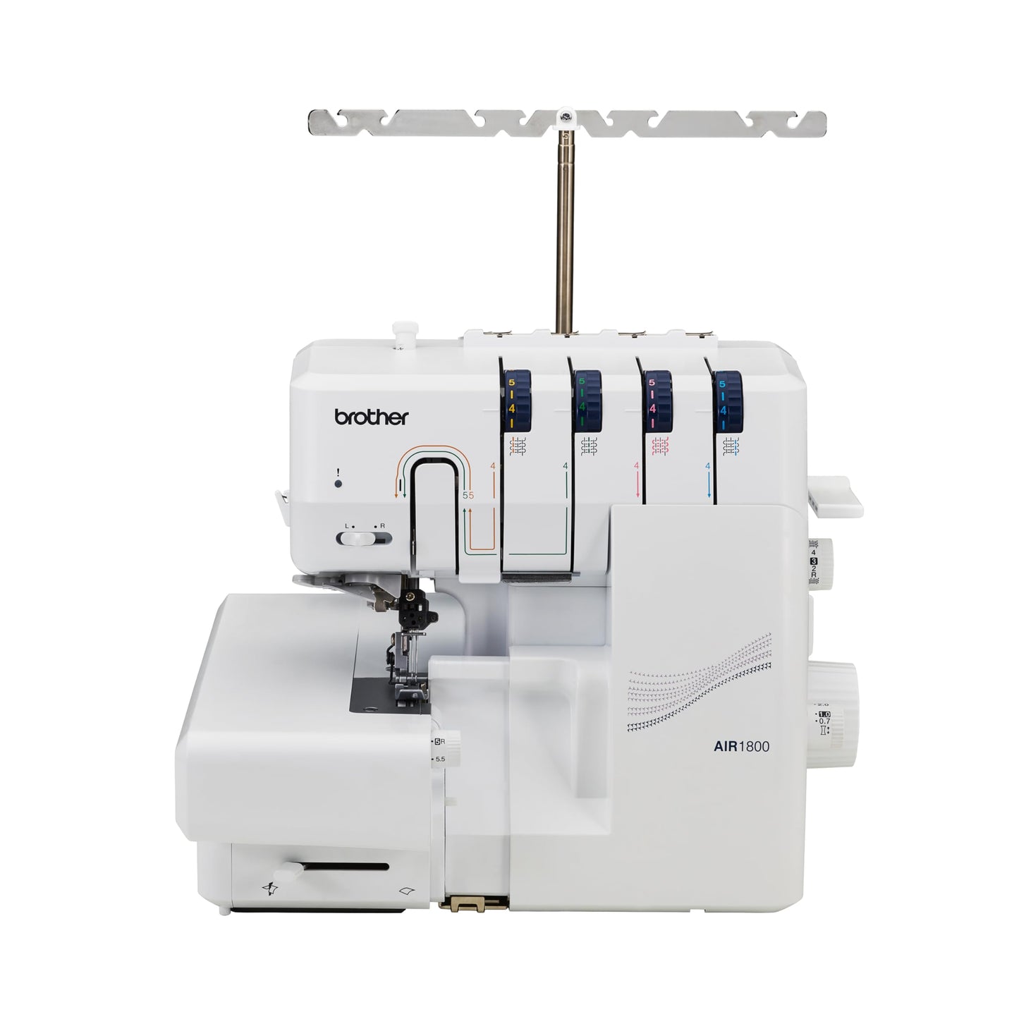 Brother AIR1800 Air Serger with Jet Air Threading, 2/3/4 Thread, LED Lit Work Area