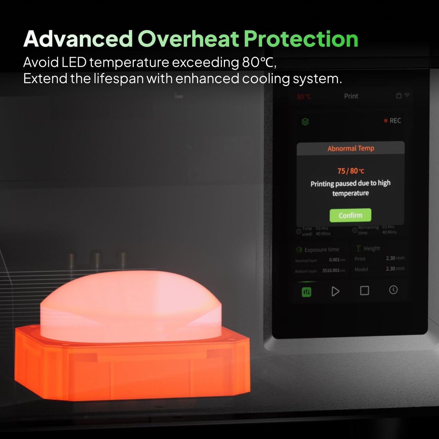 ELEGOO Mars 5 MSLA Resin 3D Printer, Resin Printer for Beginner with Auto-Leveling, Smart Mechanical Sensor, Overheat Protection, 6.6-inch 4K LCD Screen, Printing Size of 5.91 × 5.65 × 3.53 Inches