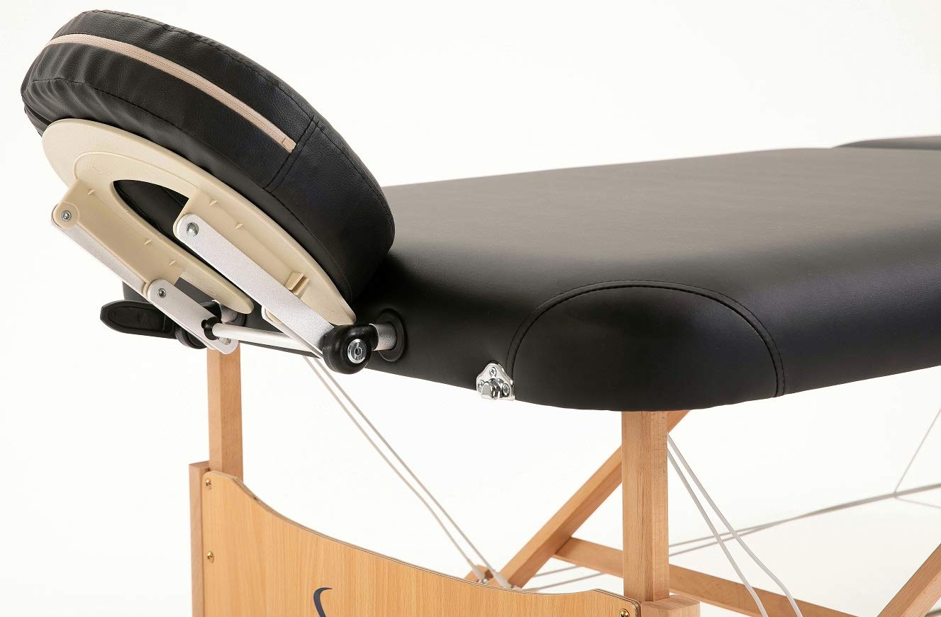 Sierra Comfort Preferred Portable Massage Table (Black), SC-501A