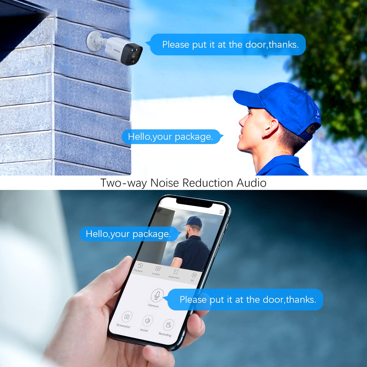 (2026 Update) 4K POE Security Camera System, 8CH NVR with 8 Wired 4K Bullet Cameras, 130° Wide Angle, AI Human Detection, PIR Sensor, Two-Way Audio, IP66 Waterproof, 4TB HDD, Free App No Monthly Fee