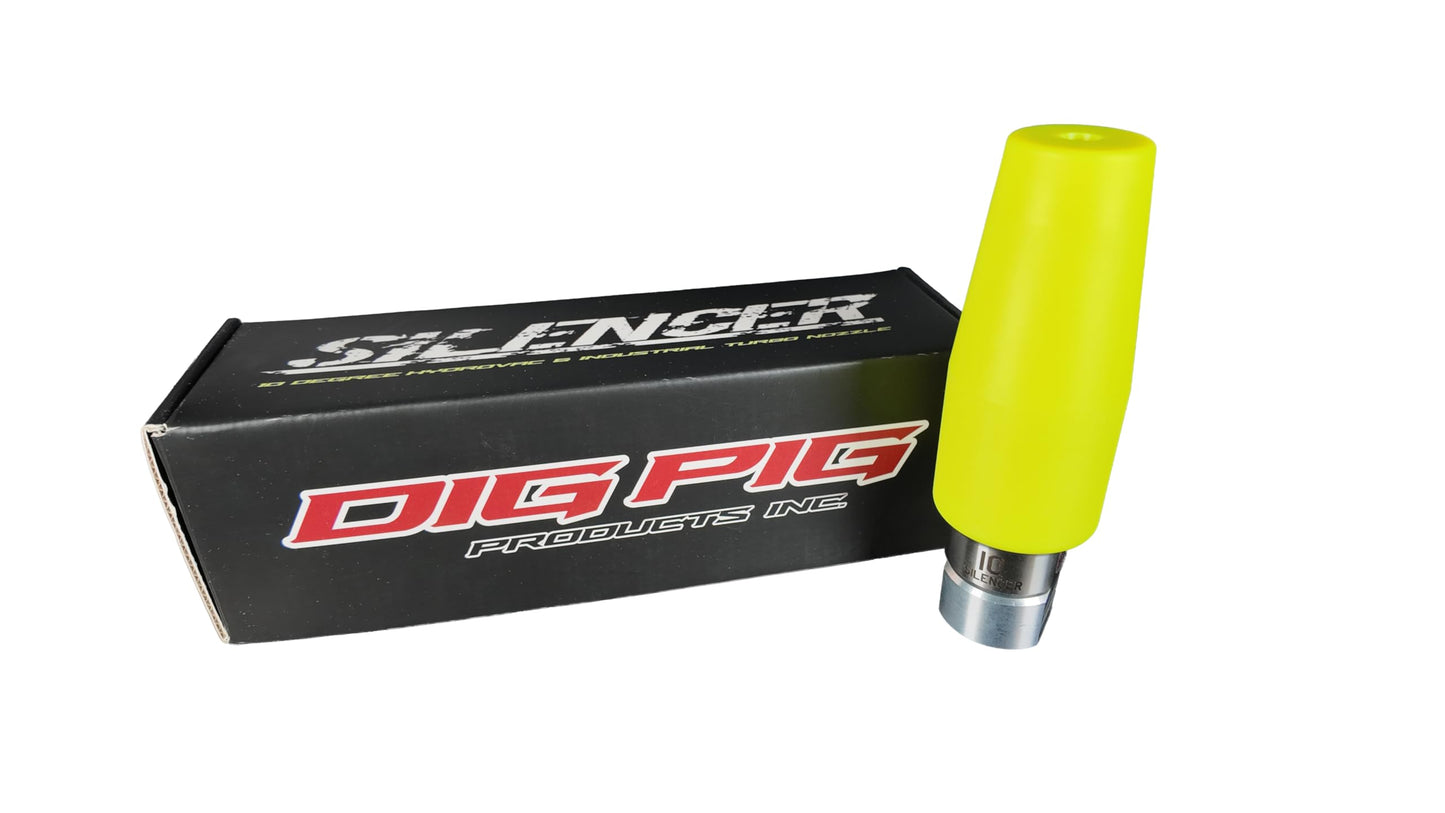 Dig Pig Silencer Hydrovac and Industrial Turbo Nozzle (10.0)