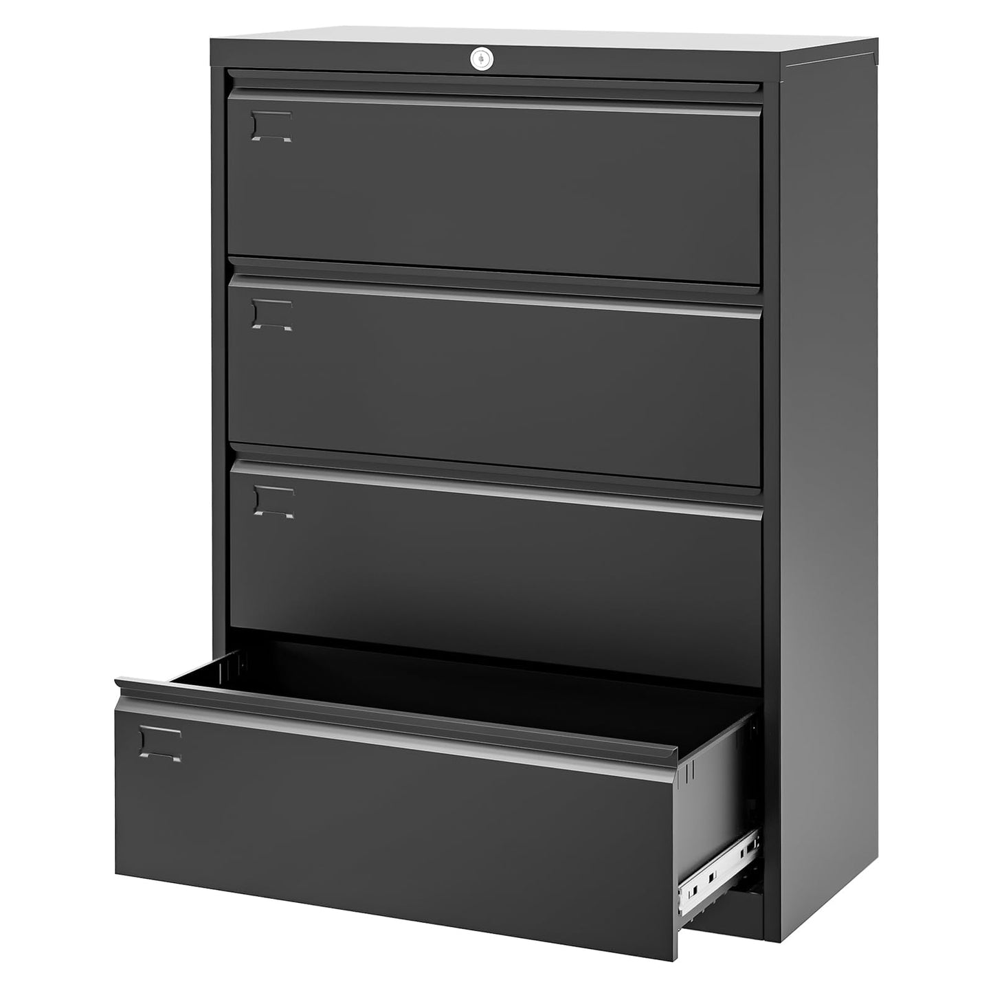 Garvee 52 in Tall Lockable Garage Storage Cabinet with Wheels - Heavy Duty Metal Tool Organizer with 4 Adjustable Shelves, Pegboard & Magnetic Doors for Workshop, Home or Office