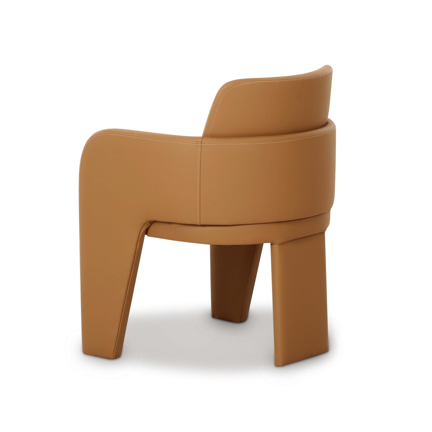 Tov Furniture Leo Tan Performance Vegan Leather Dining Chair
