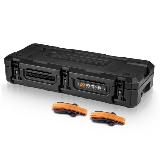 RUGCEL 98QT Waterproof Dry Box - Off-Road Case for Car Camping, Roof Rack