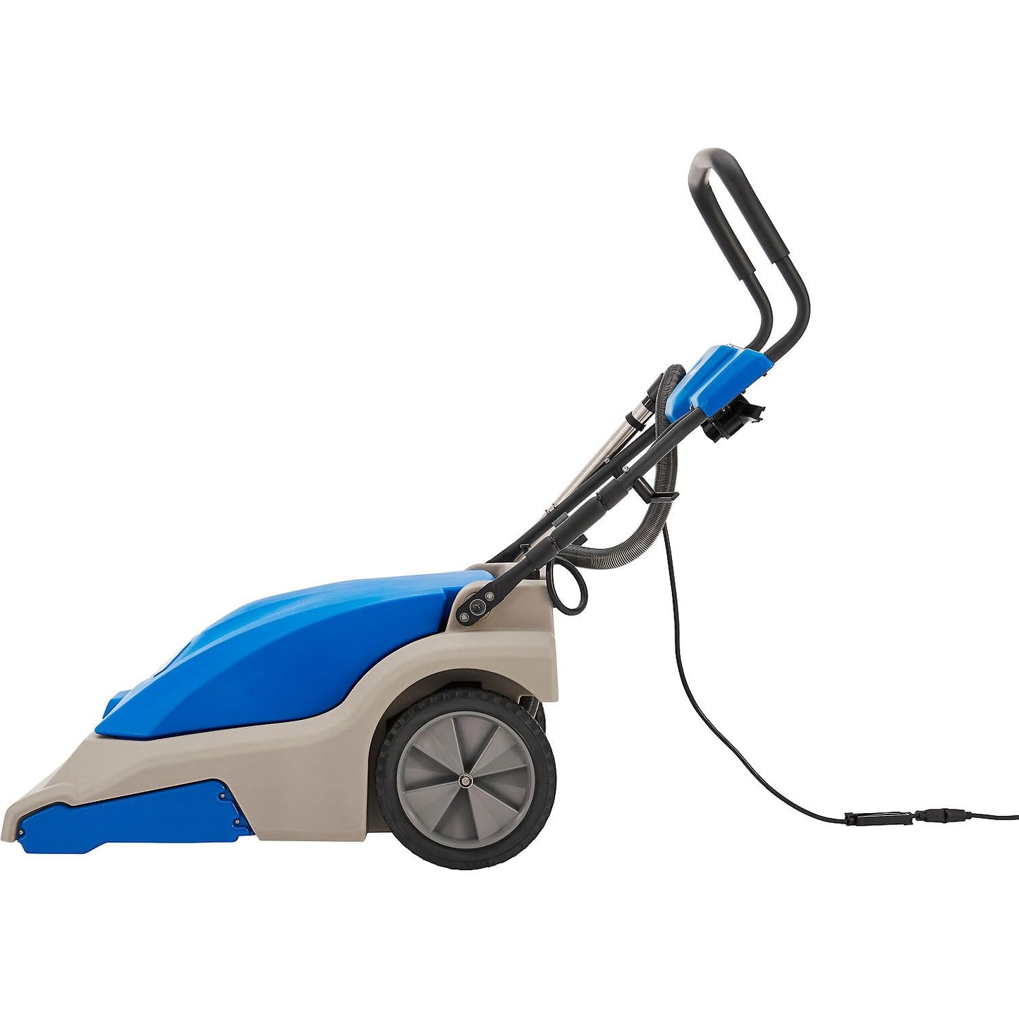 Global Industrial Commercial Wide Area Carpet Vacuum Cleaner, 30" Cleaning Width, 10.5 Gallon Capacity, 2 Horsepower, 120V 80'L Power Cord, Gray & Blue
