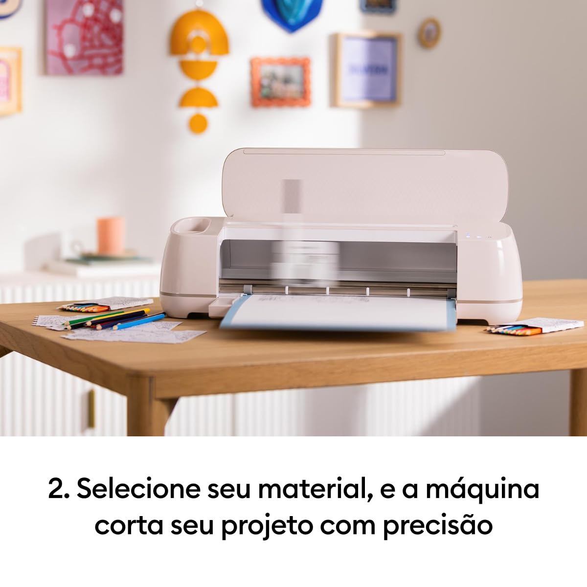 Cricut Kit Maker 4 - Smart Cutting Machine, Shell Color, Includes Smart Vinyl, Cardstock, Transfer Tape, HTV Iron, Base, Pens, One