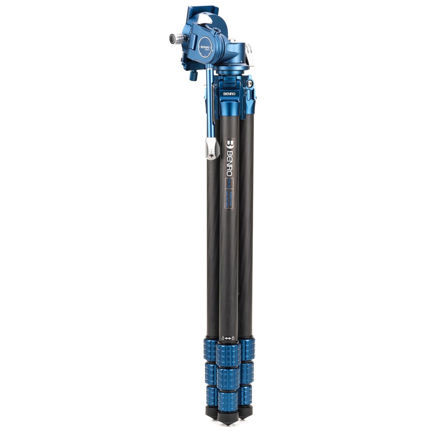 Benro Superslim 1.5 Series, 4 Section Carbon Fiber Tripod with PHVF3 Hybrid Flip Head (TSSL18CPHVF3)