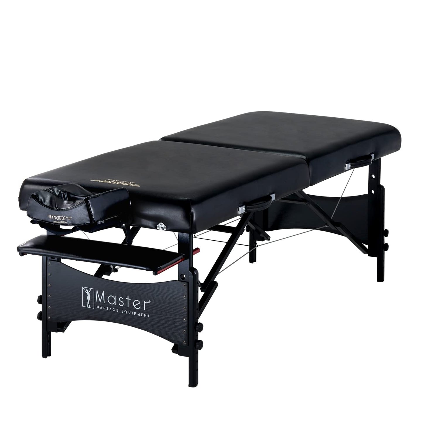 Master Massage 30" Galaxy Professional Portable Massage Table Package with Aurora Multicolor Atmosphere Ambient Lighting System - Memory Foam Cushioning - Tattoo Table- Spa Salon Beauty Facial Bed