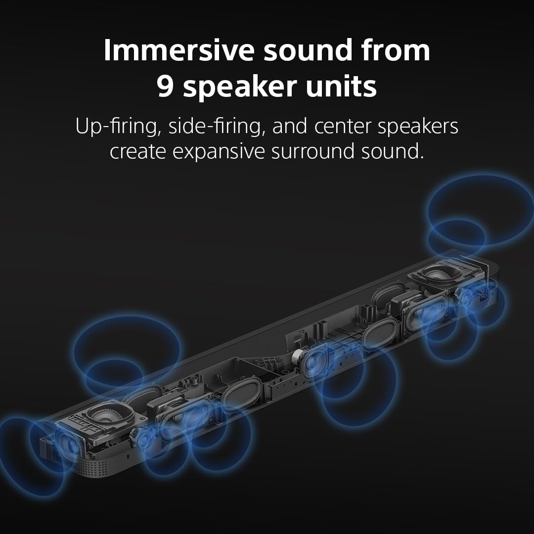 Sony BRAVIA Theater Bar 7 Sound Bar with Included BRAVIA Theater Sub 7 Wireless Subwoofer, Dolby Atmos®/DTS:X®, 2026 Model