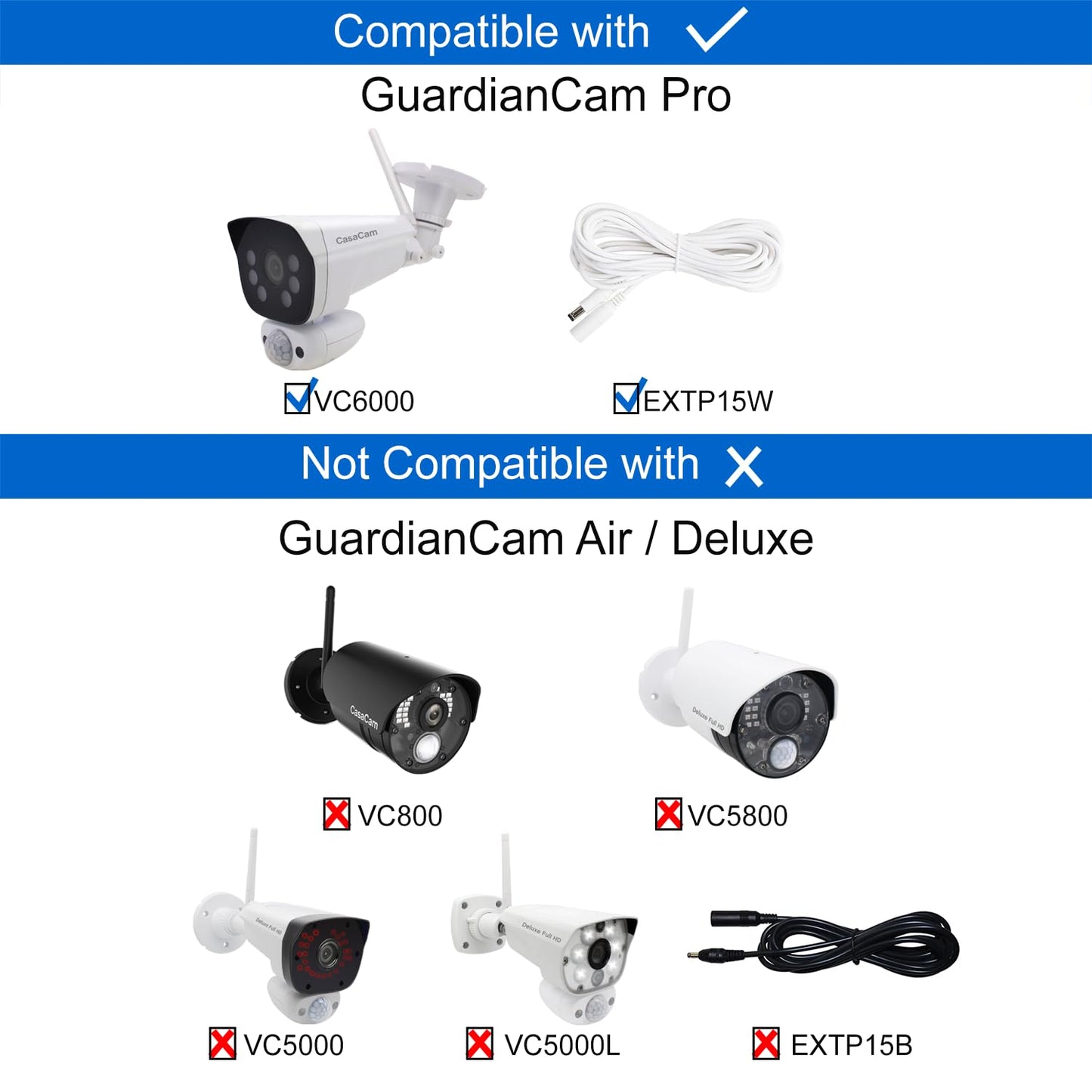 CasaCam Wireless Security Camera System Pro | 10.1” Touchscreen Monitor, 4 2K Floodlight Cameras | Indoor/Outdoor, No Monthly Fees, AI Detection, 2-Way Audio, 64GB SD Card, Model VS6104-64