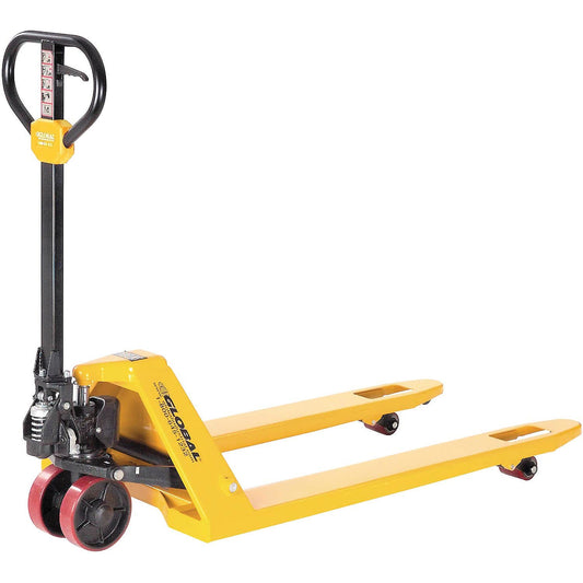 Global Industrial Manual Pallet Truck, 5500 Lb. Capacity, 21"W x 48"L Forks