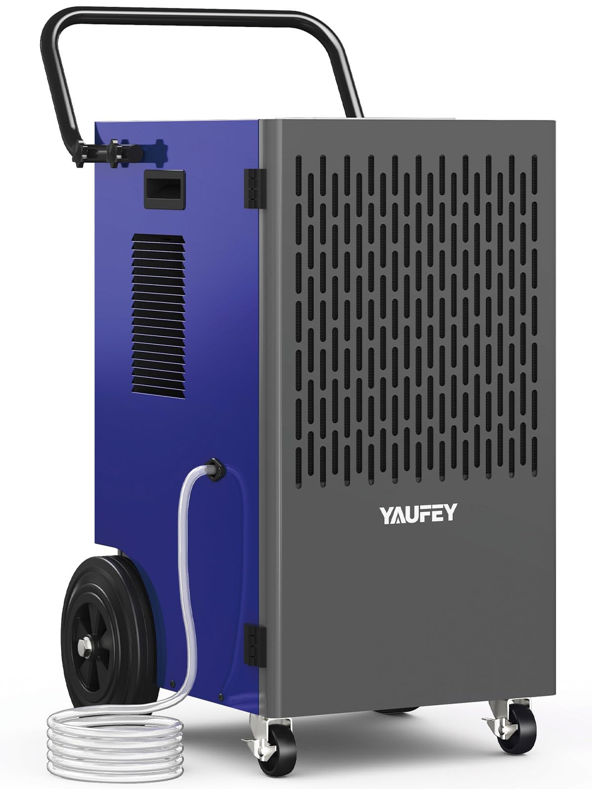 Yaufey 155 Pints Commercial Dehumidifier with Pump, for Basement up to 8000 Sq. Ft, Large Capacity Industrial Dehumidifier for Large Room with Intelligent Humidity Control