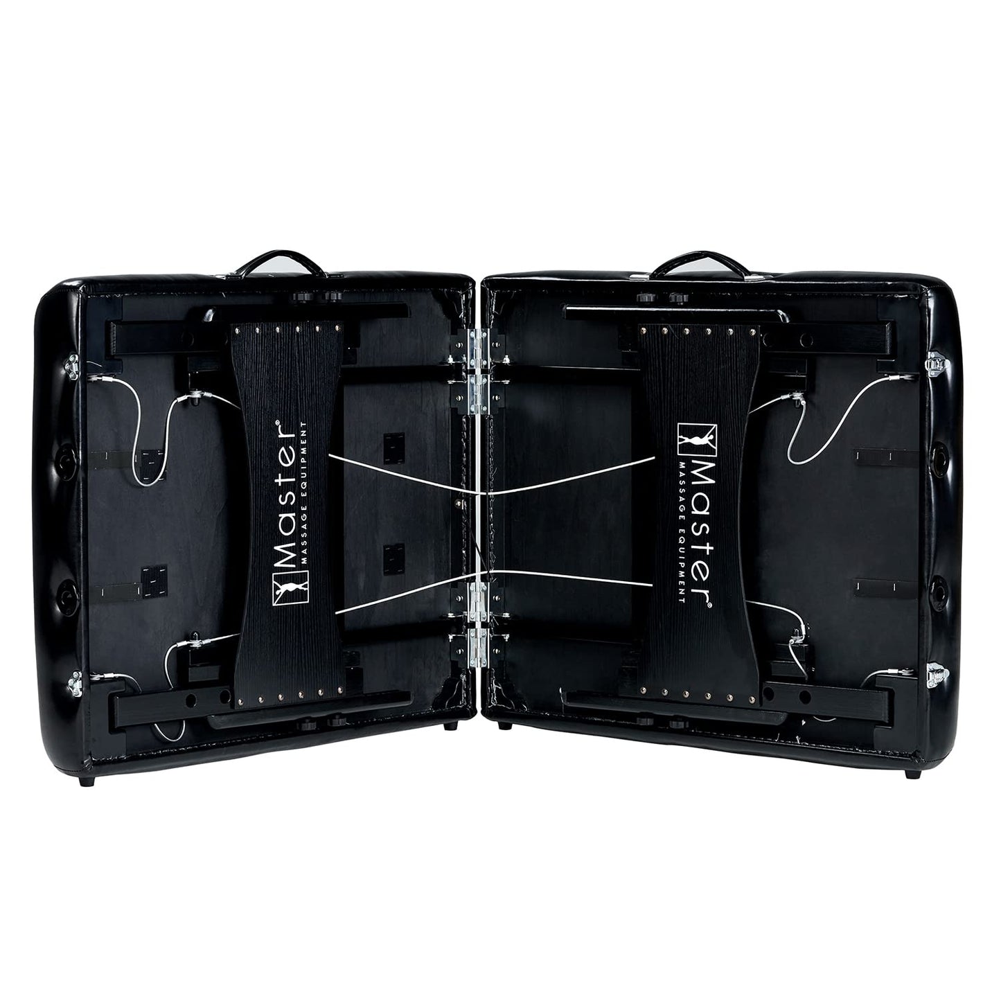 Master Massage 30" Galaxy Professional Portable Massage Table Package with Accessories in Black - Memory Foam Cushioning - Tattoo Table- Spa Salon Beauty Facial Bed