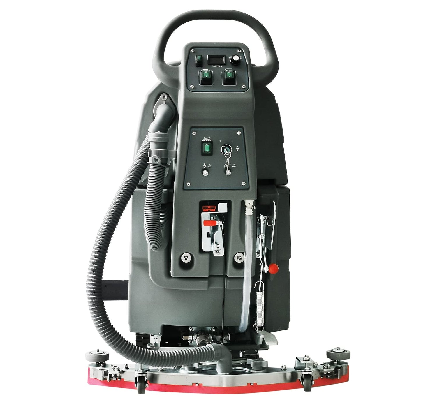 Emotor Self-Propelled Automatic Commerical Floor Scrubber Machine, Tile Floor Cleaning Machine - 20" Brush with 33" Squeegee-14.5 gal Tank for Shopping Mall/Warehouse/Hospital/Airport