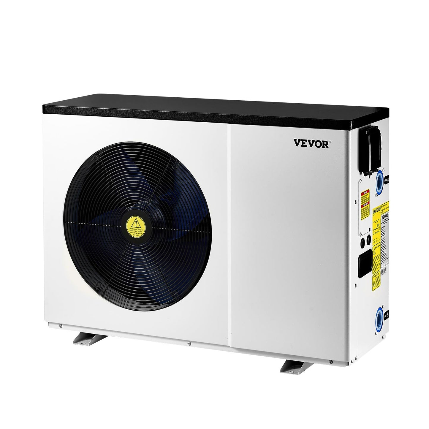 VEVOR Electric Pool Heat Pump, 51,200 BTU, Fits 7,926-15,851 Gallon Above & In-Ground Pools, Low Noise Heating & Cooling, Energy-Saving Water Heater AC208-230V 60Hz