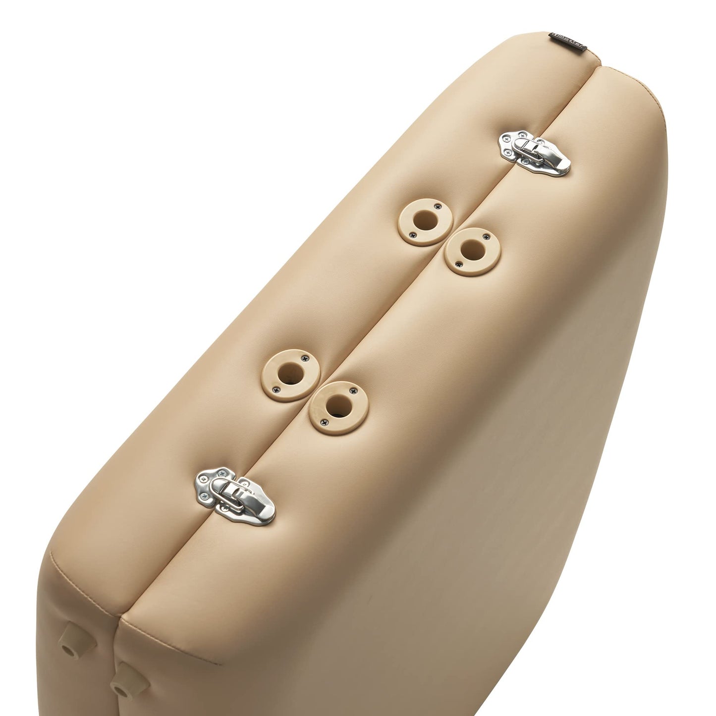 Master Massage 30" Del Ray Pro Portable Massage Table (30" Width x 84" Length) with Adjustable Table Height, 750lbs. Working Capacity- Massage Bed, Tattoo Table, Lash Table - Cream
