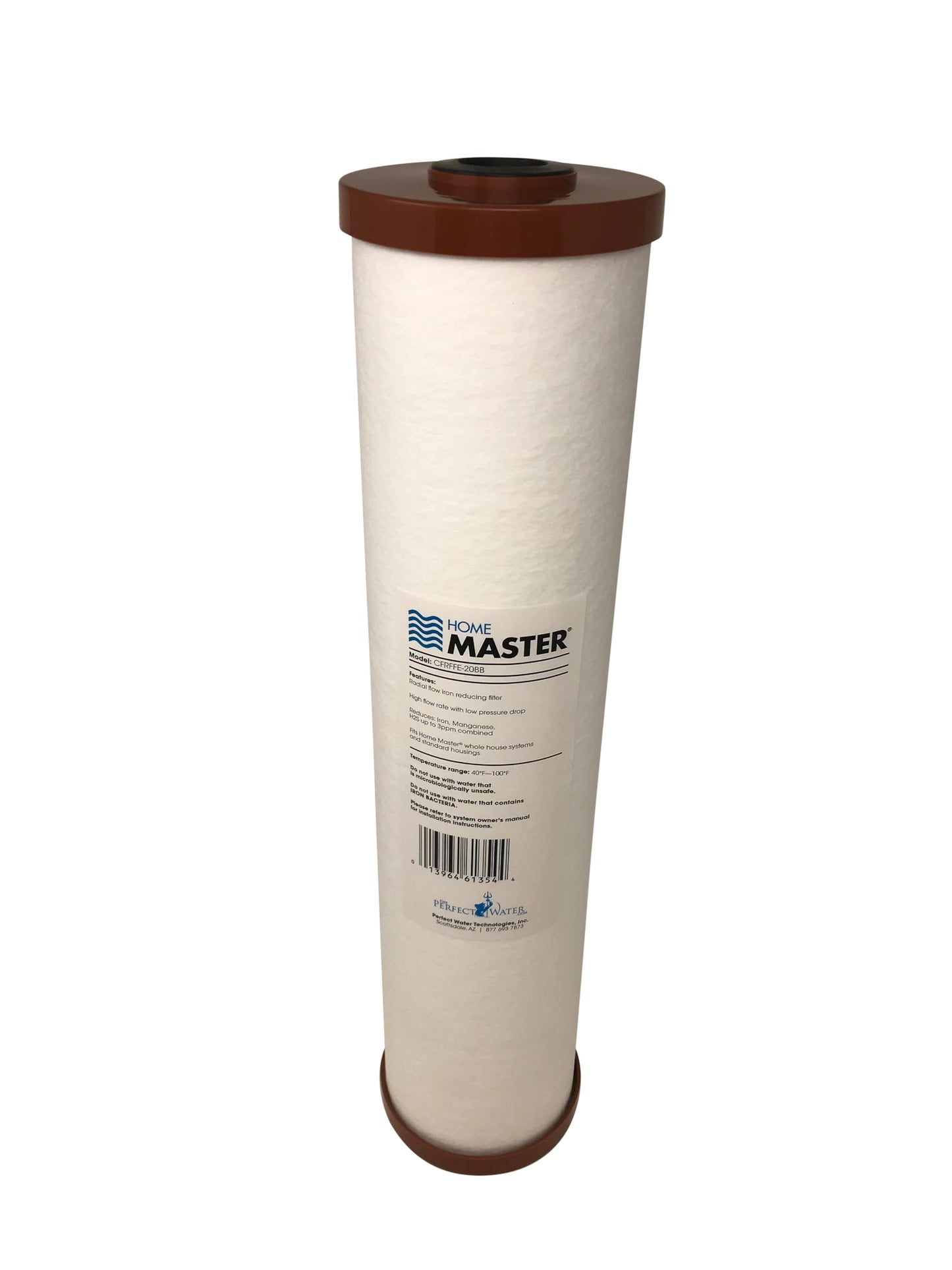 Home Master Whole House 4-Layer Sediment 25 to 1 Micron, Iron, Radial Flow GAC Carbon, 2 orings & Grease, 15gpm, Replacement Filter Set CsetBB3SmgFeC 20x4.5