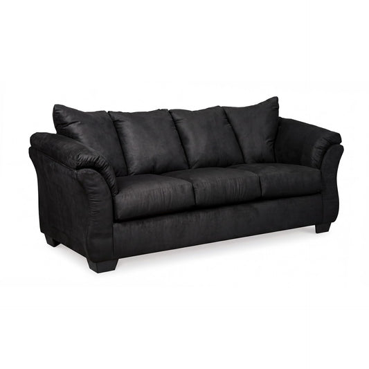 Signature Design by Ashley Darcy Classic Contemporary Sofa, Black