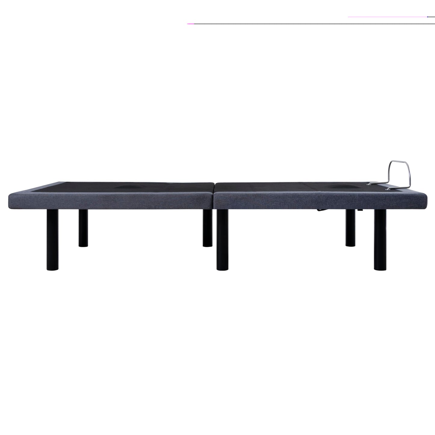 Idealbase adjustable bed frame twin with Lumbar Support & Head Tilt, Foot Incline, Back & Leg Massage, USB Ports, Massage Bed with Wireless Remote, Assembly Needed, Ergonomic Zero-Gravity Smart Bed