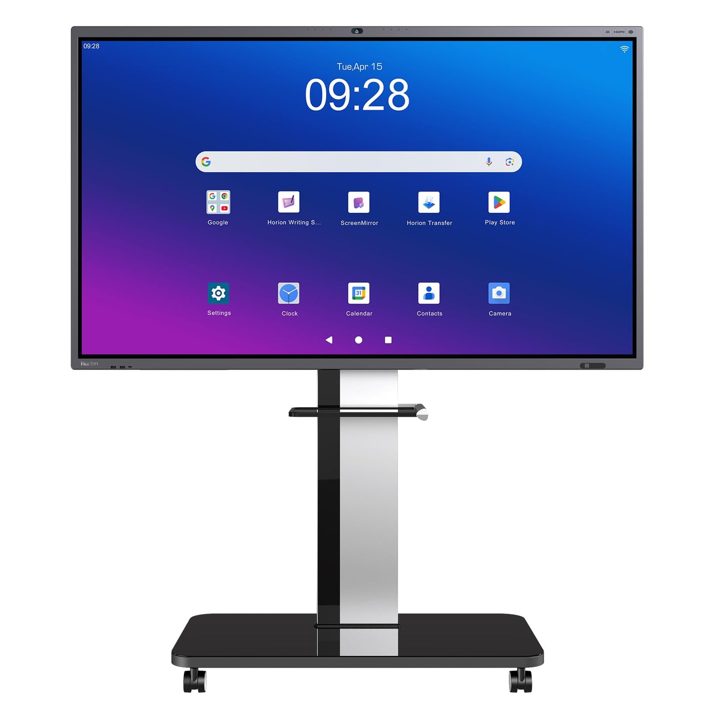 75" Smart Board,4k Interactive Flat Panel with 48MP Camera,Google EDLA Certified,Android 13, All in One Electronic Smart White Board for Classroom and Office (Board & Wall Mount Only)