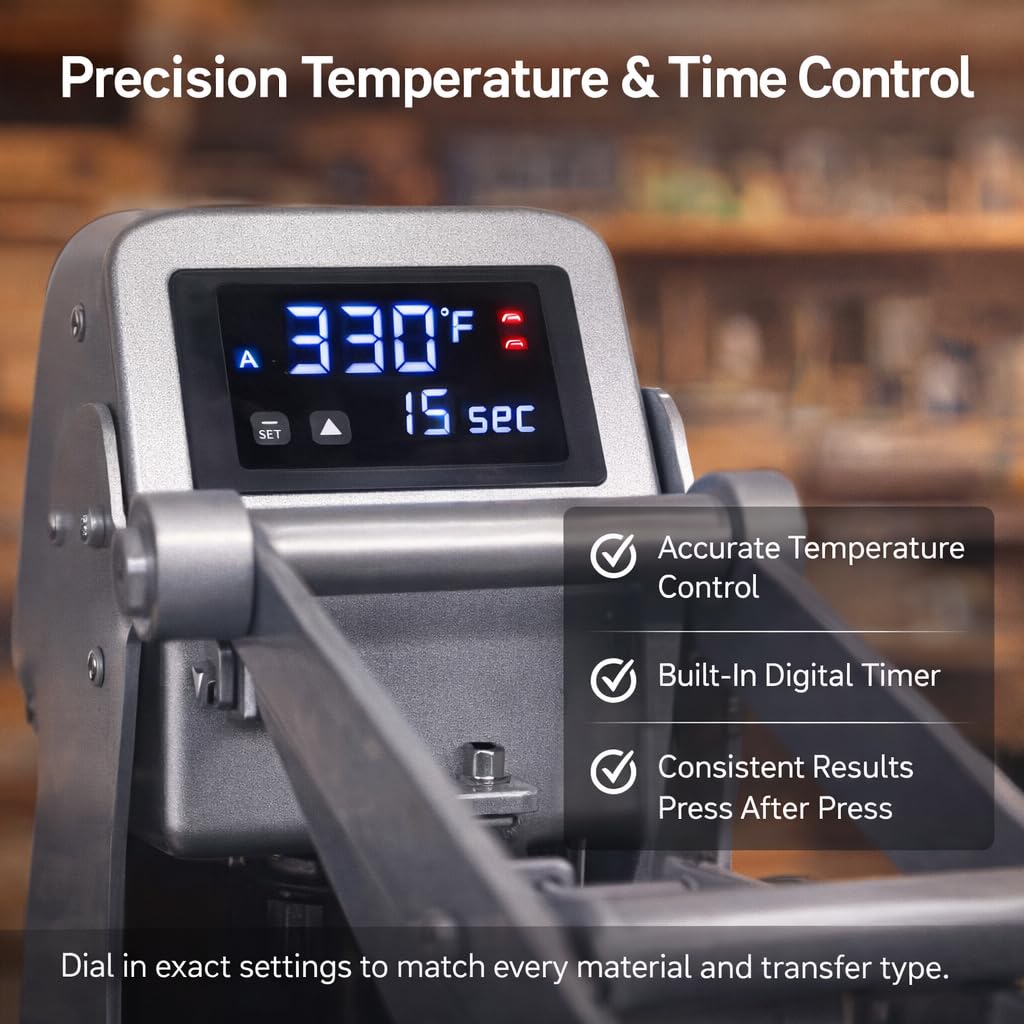 Stahls' Hotronix Auto Clam Heat Press 16"x16" - 110V: Professional Grade for Perfect Transfers Every Time. Experience Efficiency and Professional Results, Elevating Your Creations to The Next Level.