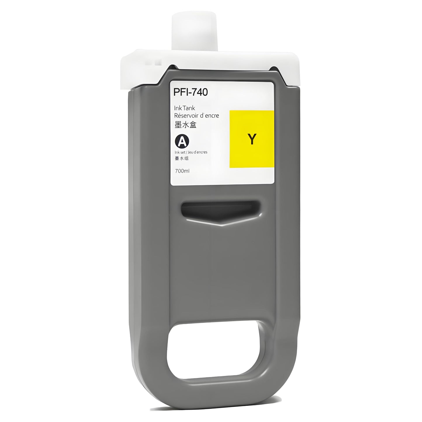 KSUMEI PFI-740Y Ink Cartridge Yellow PFI-740 Replacement for Canon imagePROGRAF TZ-30000 TZ-30000 MFP Printer (1-Pack, 700ml)