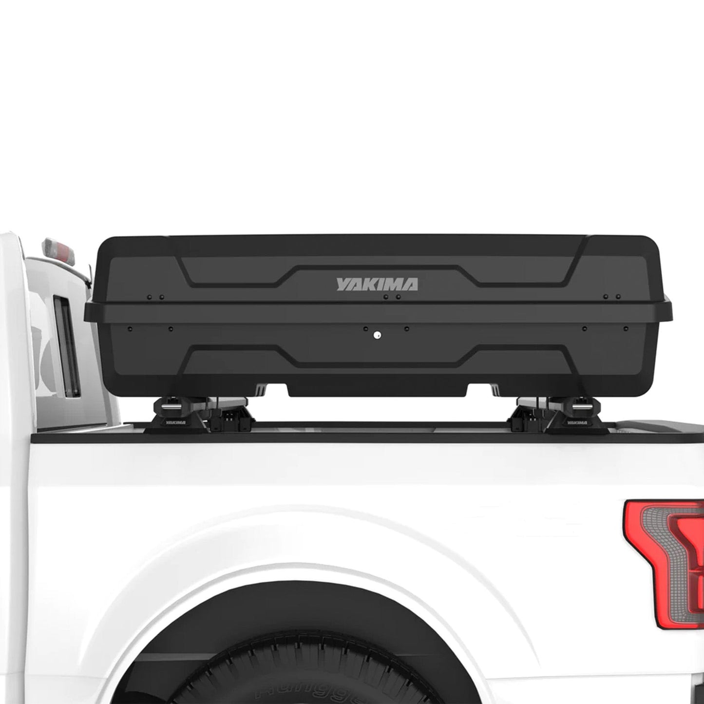 Yakima Hard Shell Cargo Box, Vehicle Rooftop Travel & Storage Gear Case, Carrier for Cartop or Truck Bed, 10 Cubic Feet, DeepSpace 10, Black