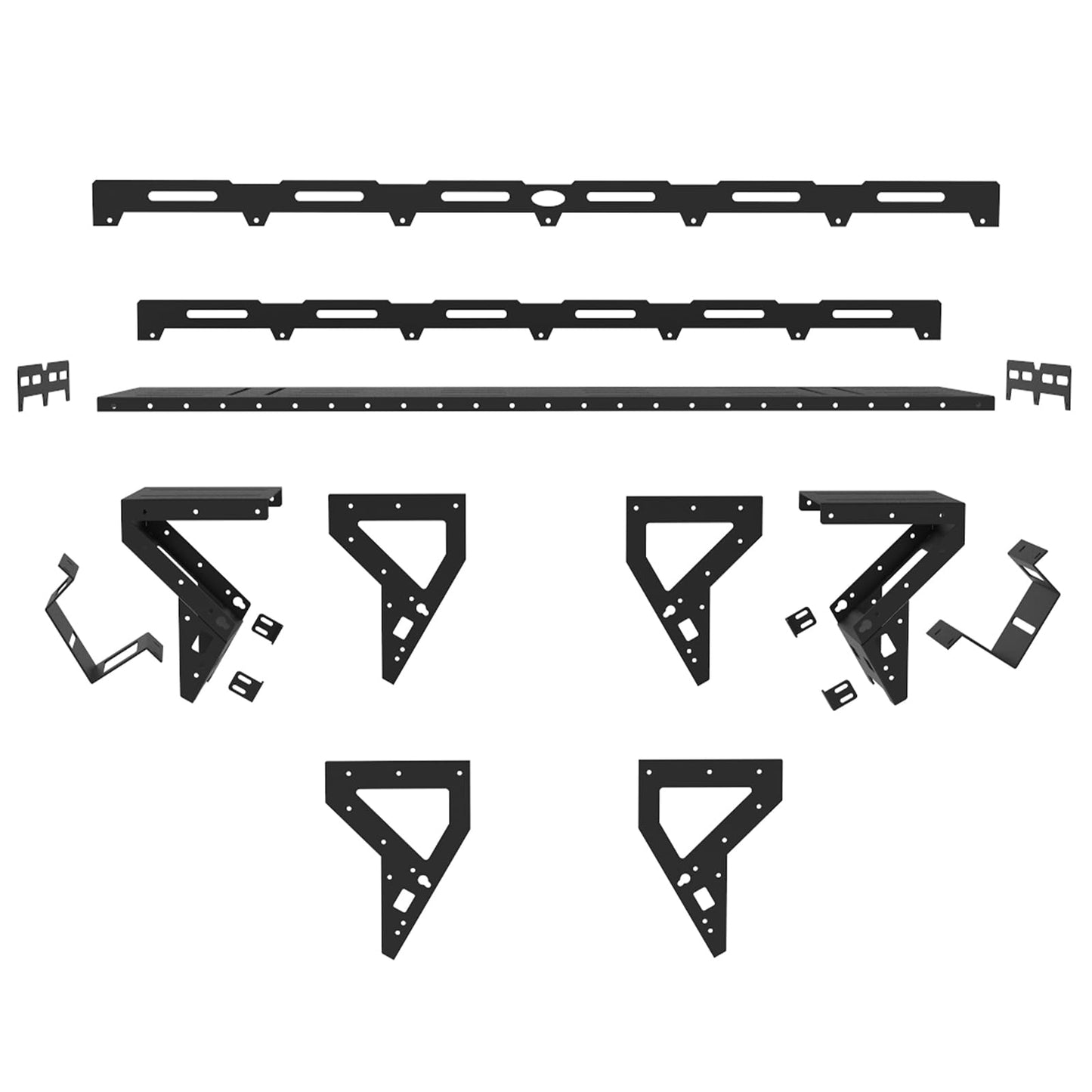 Hooke Road Universal Spare Tire Cargo Rack Basket Carrier for 30"-40" Tires, Fits for 1976-2026 Jeep Wrangler (CJ, YJ, TJ, JK, JL) & 2021-2026 Ford Bronco, SUV, RV