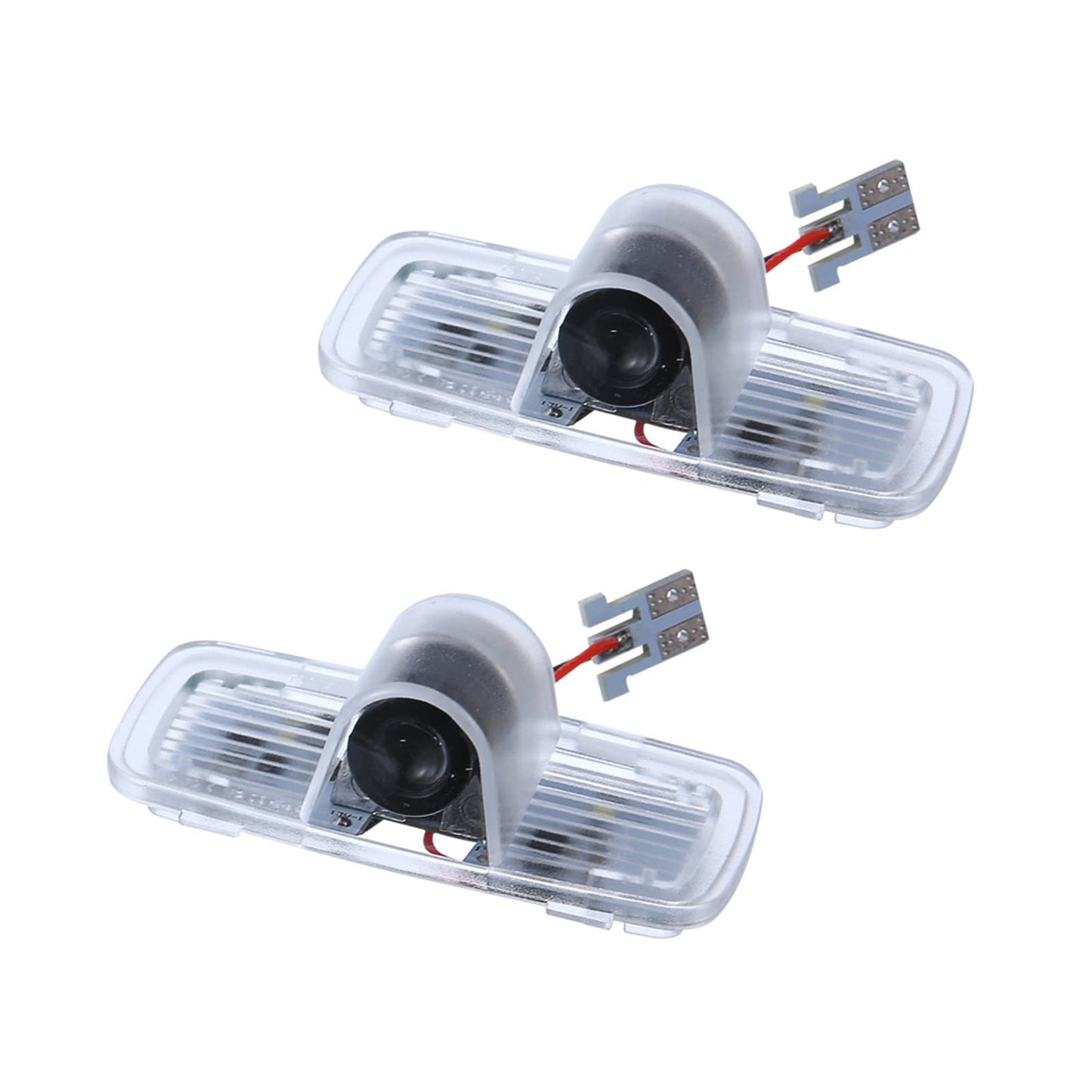 RLRHOO Non-Fading Car Door LED Logo Projector Light Kit, ABS Plastic, Red, Compatible with Accord 2003-2012, Model BT-0808