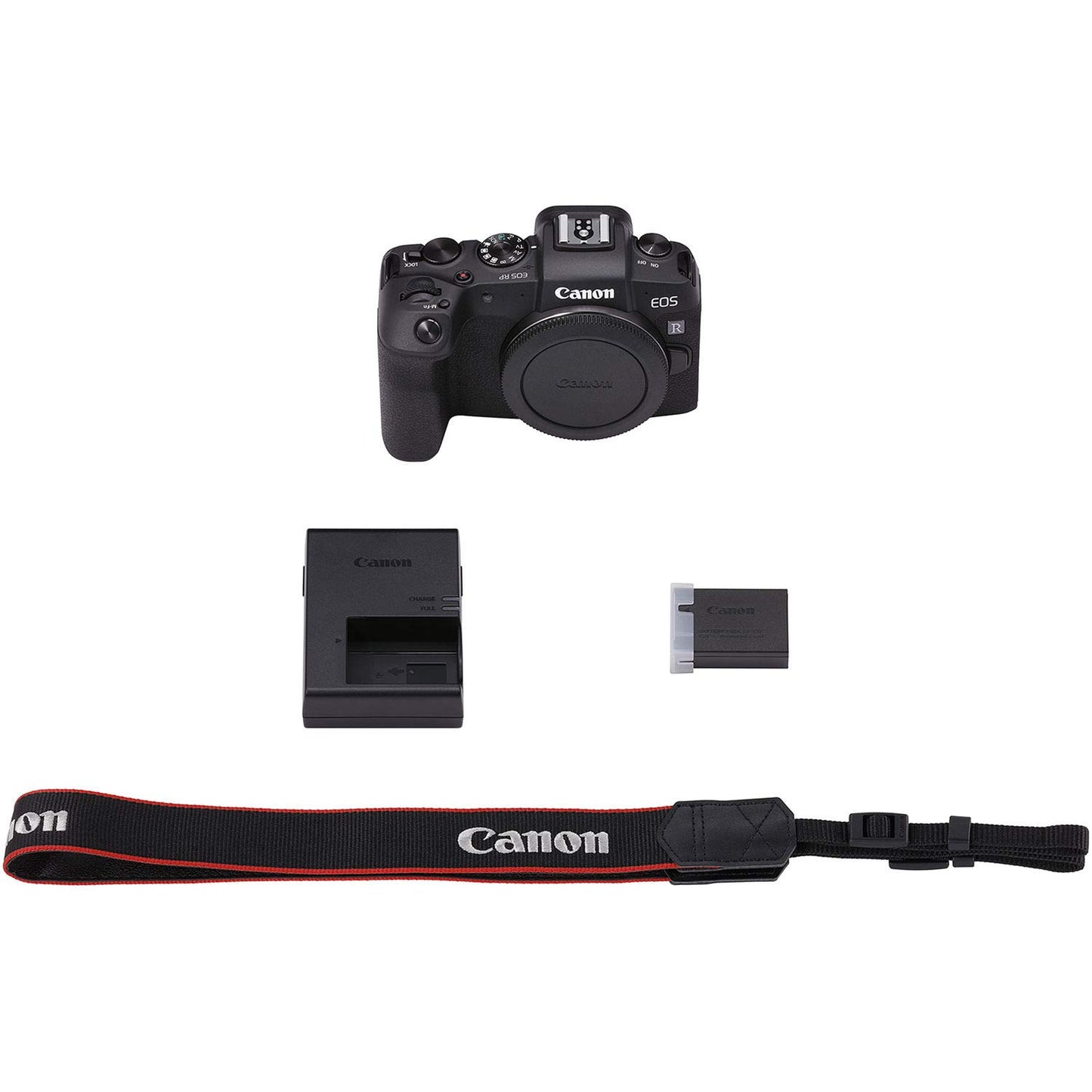 Canon EOS RP Full Frame Mirrorless Vlogging Portable Digital Camera with 26.2MP, CMOS Sensor, Wi-Fi, Bluetooth, 4K Video Recording and 3.0" Vari-Angle Touch LCD Screen, Body, Black