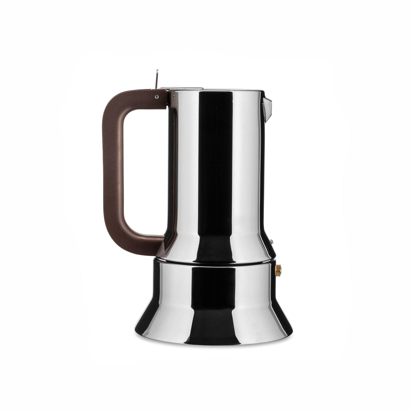 Alessi 9090/6 - Design Stovetop Espresso Coffee Maker, 18/10 Stainless Steel, Mirror Polished, 6 cups