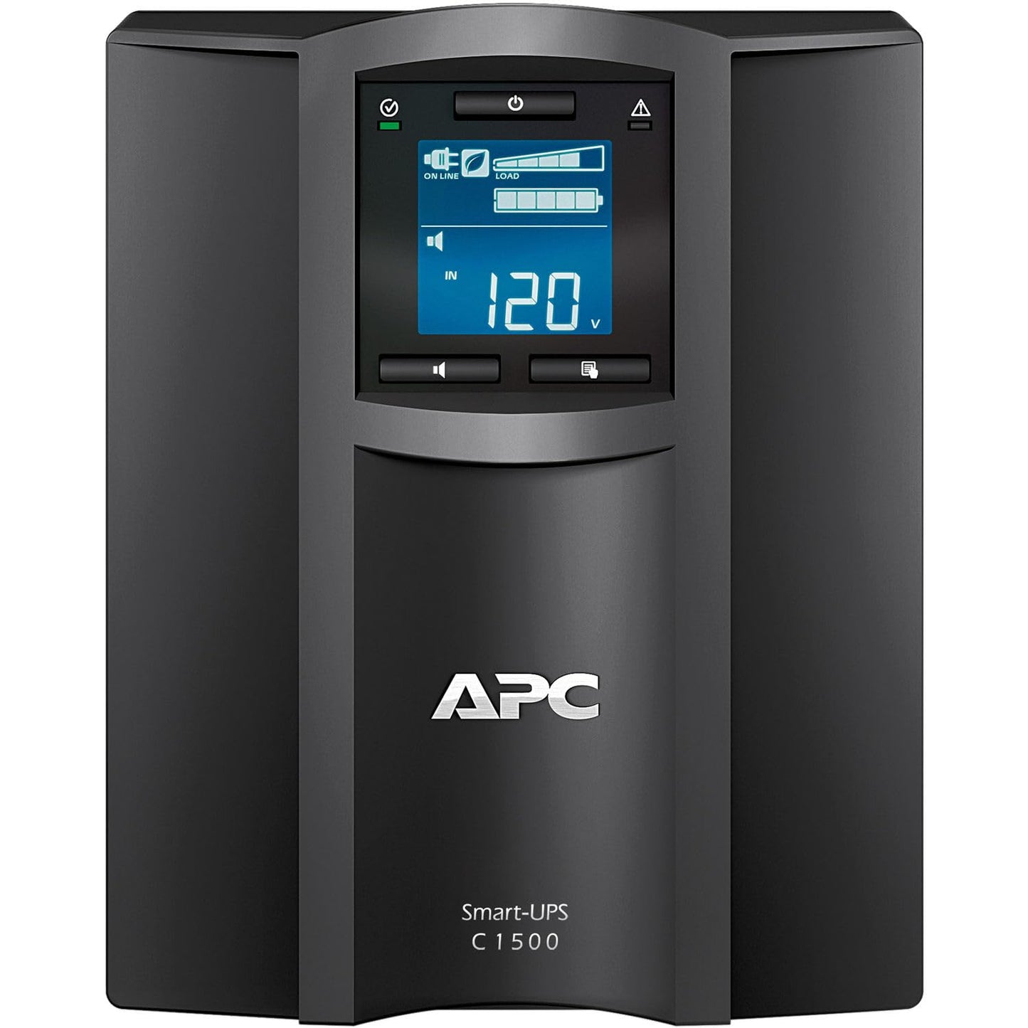 APC Smart-UPS, SMT1500C Tower Back-UPS, 1440 VA Backup Battery Power Supply, 8 x NEMA 5-15R, SmartConnect Port, SmartSlot, AVR, LCD Bundled with 16GB USB Storage