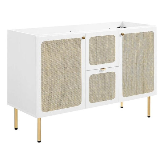 Modway EEI-6604-WHI Chaucer 48" Bathroom Vanity Cabinet (Sink Basin Not Included), White