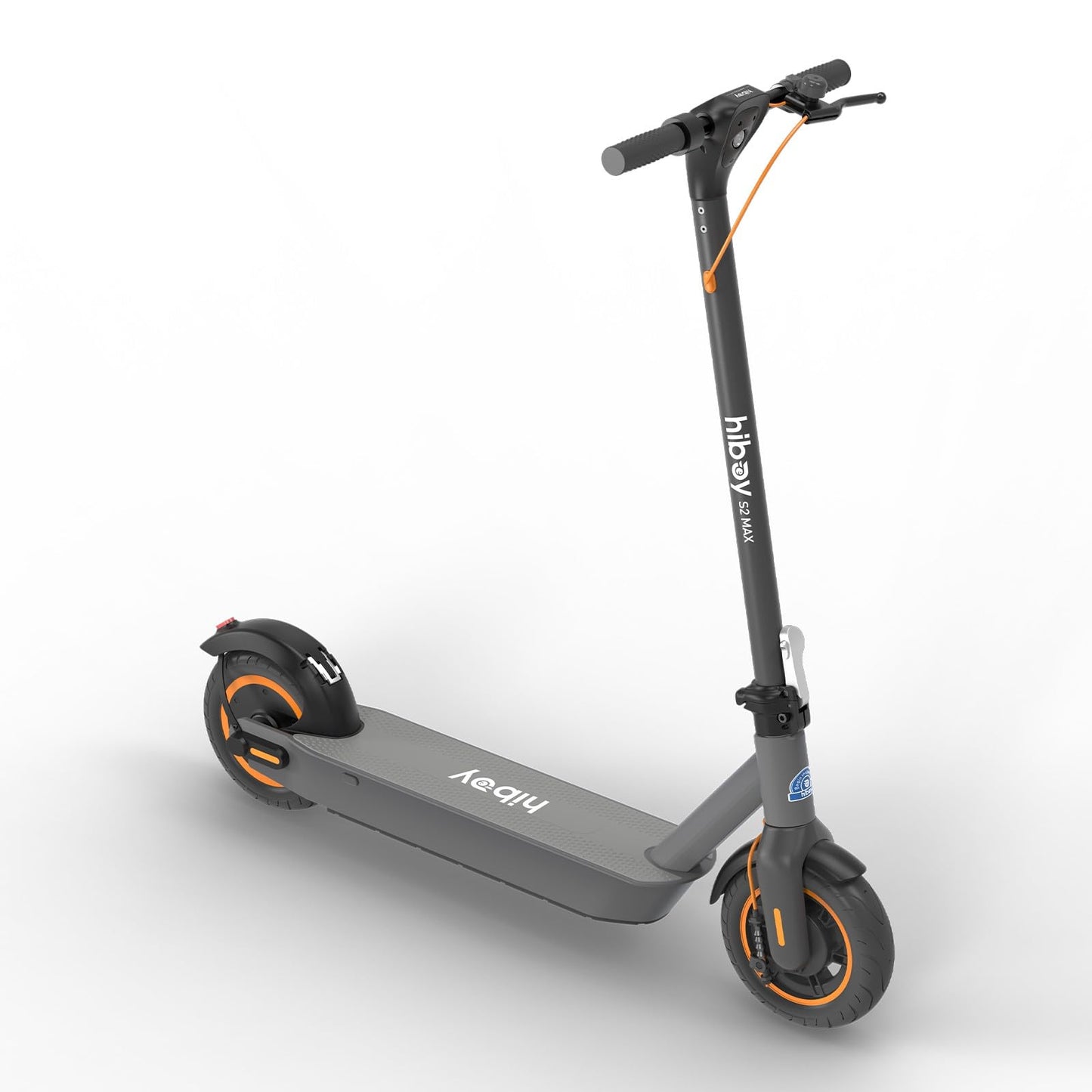 Hiboy S2 MAX Electric Scooter, 40.4 Mi Long Range & 19 MPH, 650W MAX Motor Power, 10'' Pneumatic Tires, Split Hub Set, Dual Braking System and Cruise Control, Foldable Commuter E-Scooter