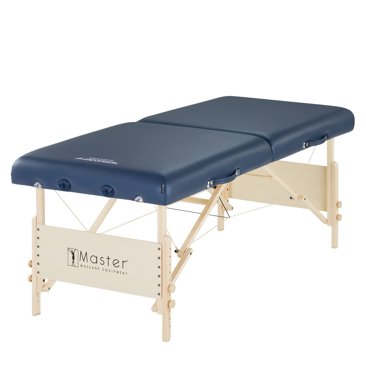 Master Massage Coronado Portable Massage Table Pro Package- Adjustable Height, Working Capacity of 750 lbs. and 3-Inch Foam Cushioning- Tattoo Bed, Lash Table- Royal Blue